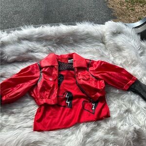 Disney Descendants RISE OF RED Red shirt/jacket